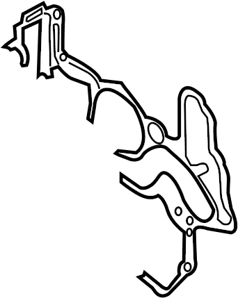 Engine Timing Cover Gasket 059-103-161-AJ - View 2