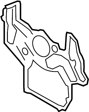 Engine Timing Cover Gasket 059-103-161-AJ - View 3