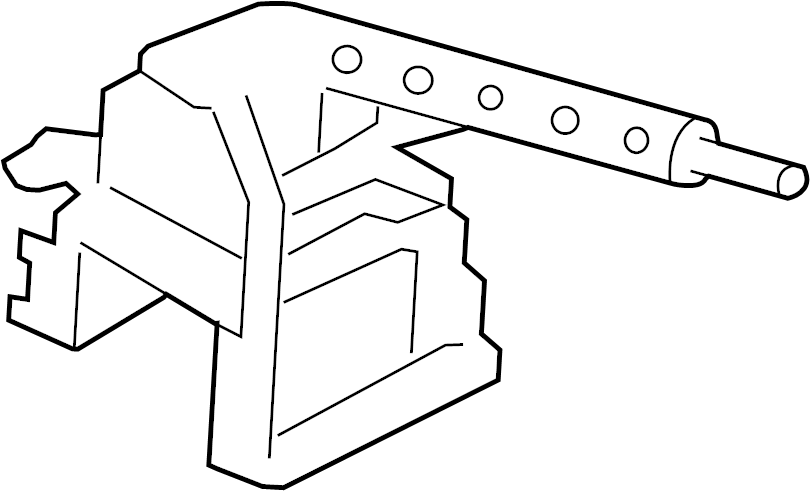 Parking Brake Handle Assembly 1K0-711-303-P-3Q7 - View 2