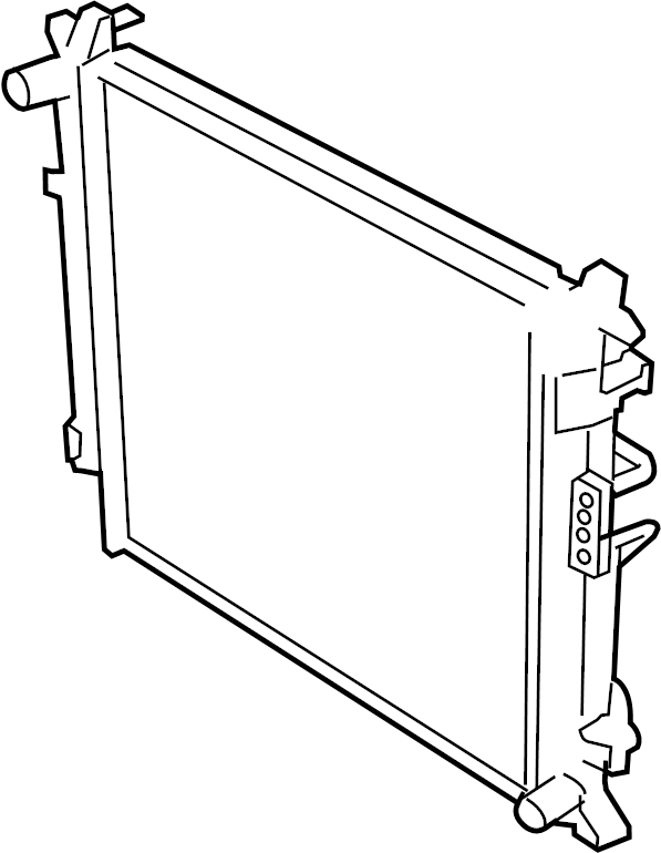 Radiator 7B0-121-251-C - View 2