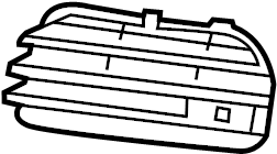 Outer Grille 7P6-854-661-9B9 - View 2