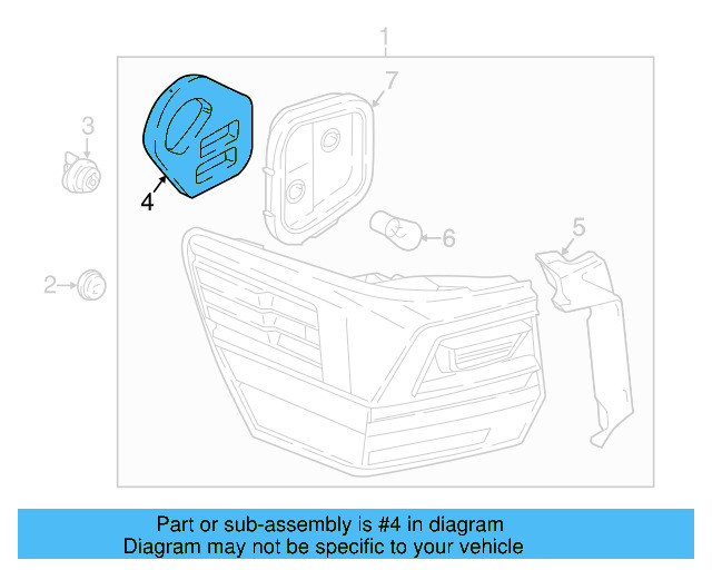 Tail Lamp Gasket 3CN-945-191 - View 3