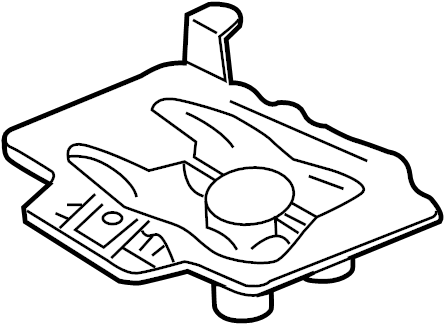 Battery Tray 1C0-804-373-K