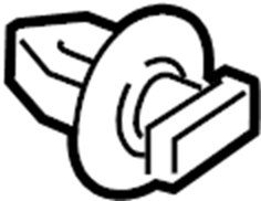 Corner Cover Clip 6E0-837-732 - View 10