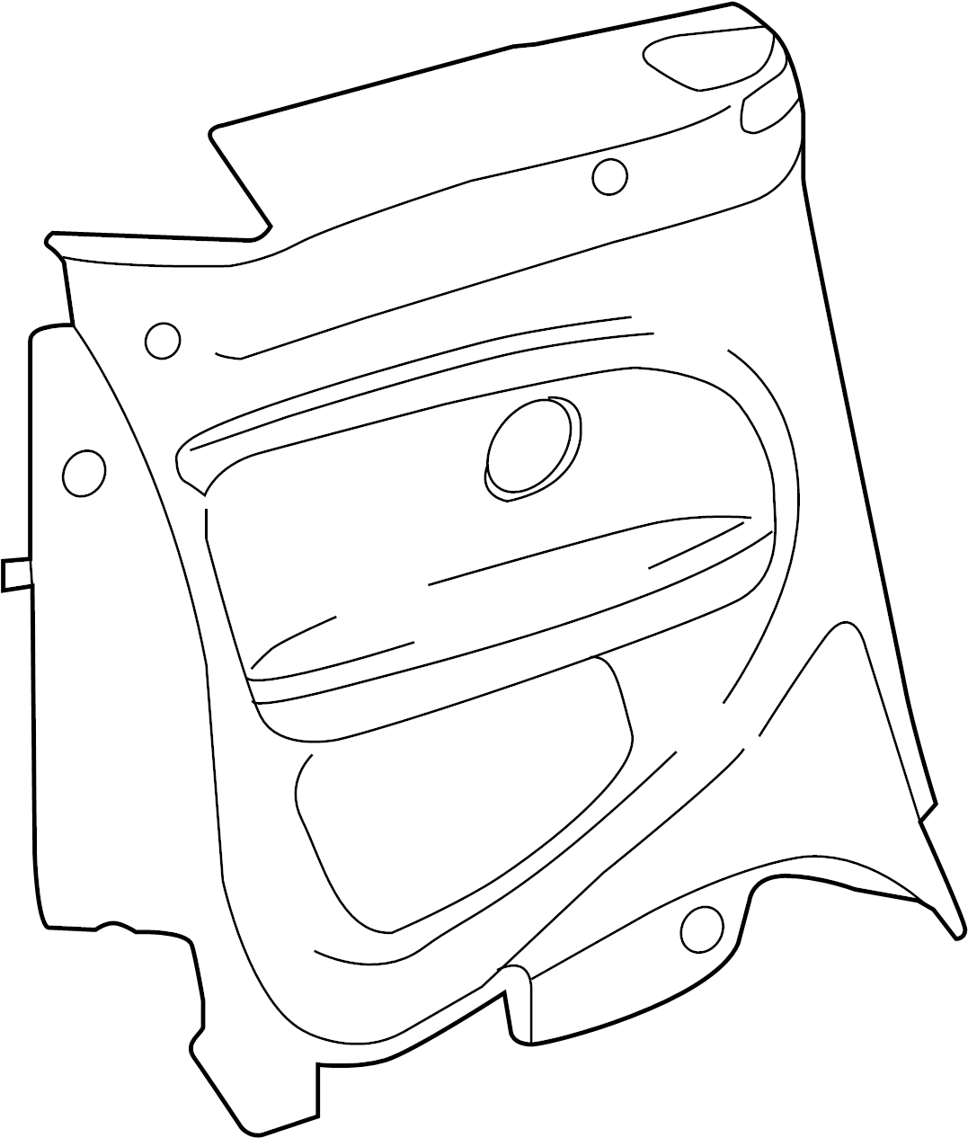 Quarter Trim Panel 5C3-867-044 - View 2