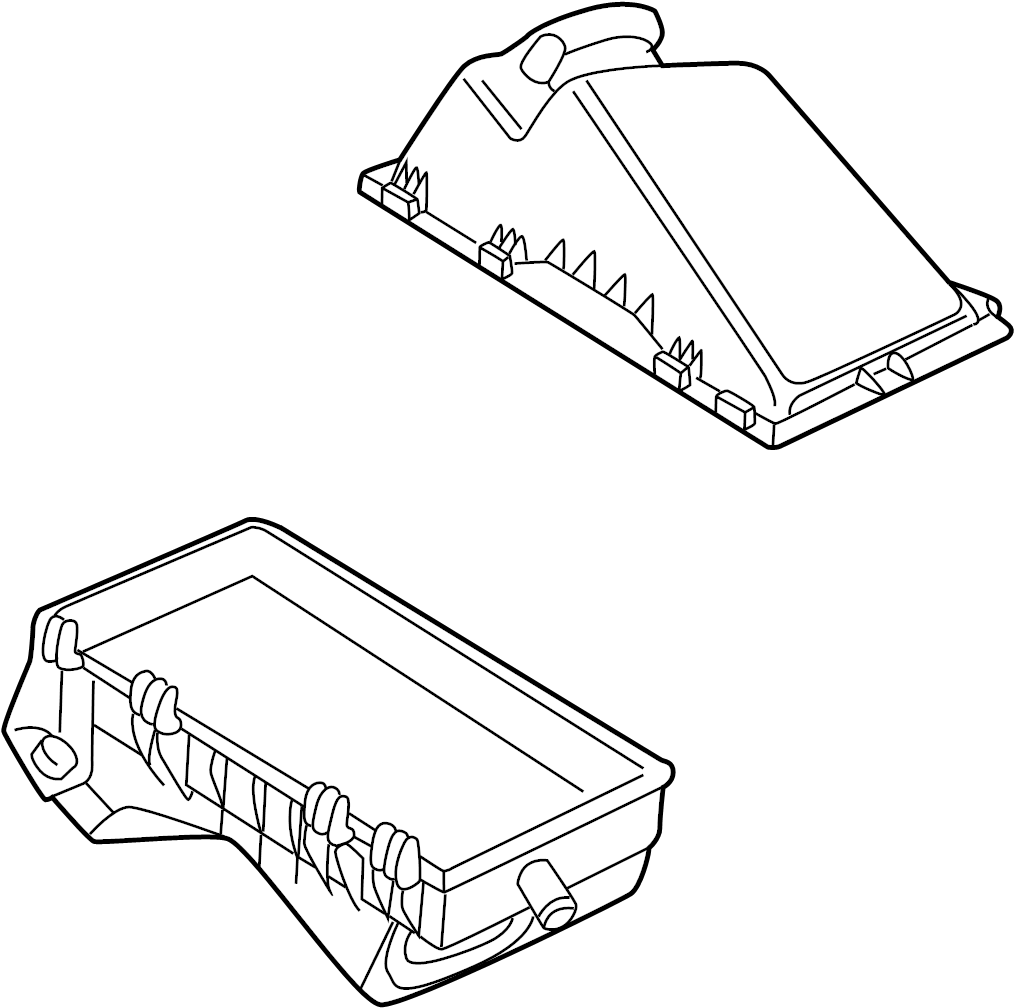 Air Cleaner Assembly 1J0-129-607-AH - View 4