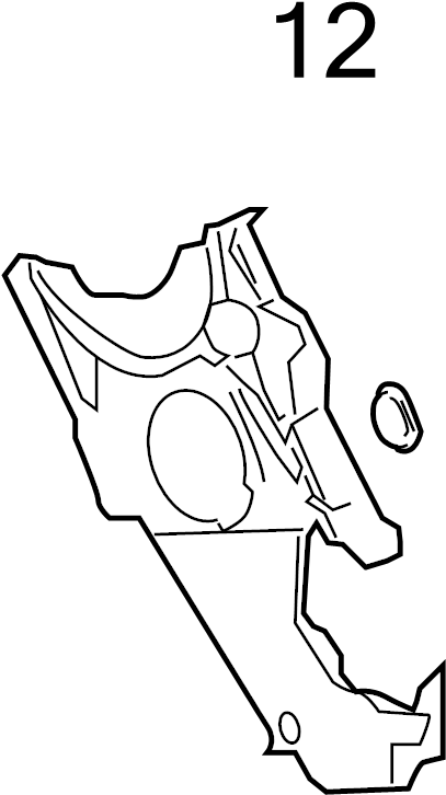 Inner Timing Cover Plug 038-971-904 - View 5