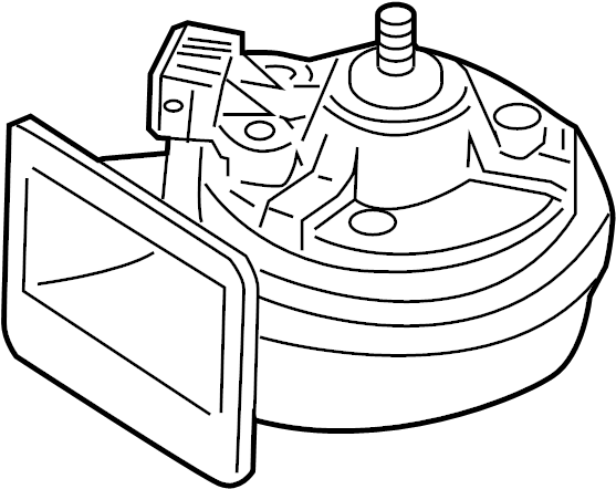 Low Note Horn 1C0-951-221 - View 5