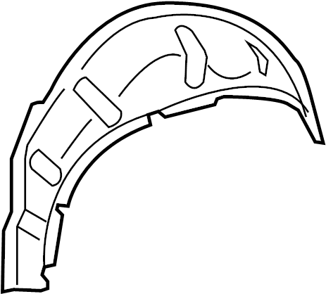 Outer Wheelhouse 5N0-809-410 - View 2