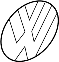 Deck Lid Emblem 1K5-853-630-ULM - View 3