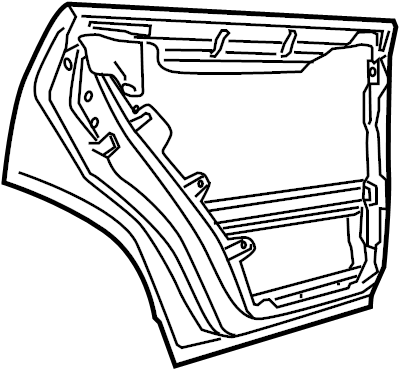 Door Shell 7L0-833-055-M