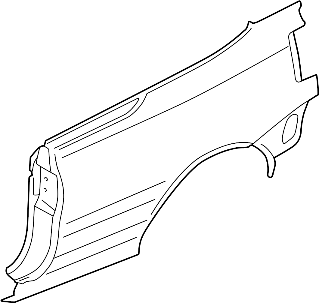 Quarter Panel 1E0-809-601-B - View 2