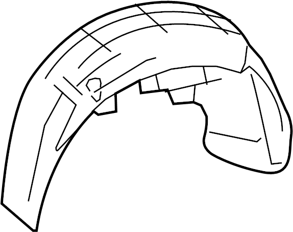 Wheelhouse Liner 1K5-810-972-D - View 3