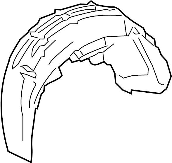 Wheelhouse Liner 1K5-810-972-D - View 5