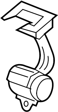 Seat Belt Guide 1K0-857-781-B-71N - View 2