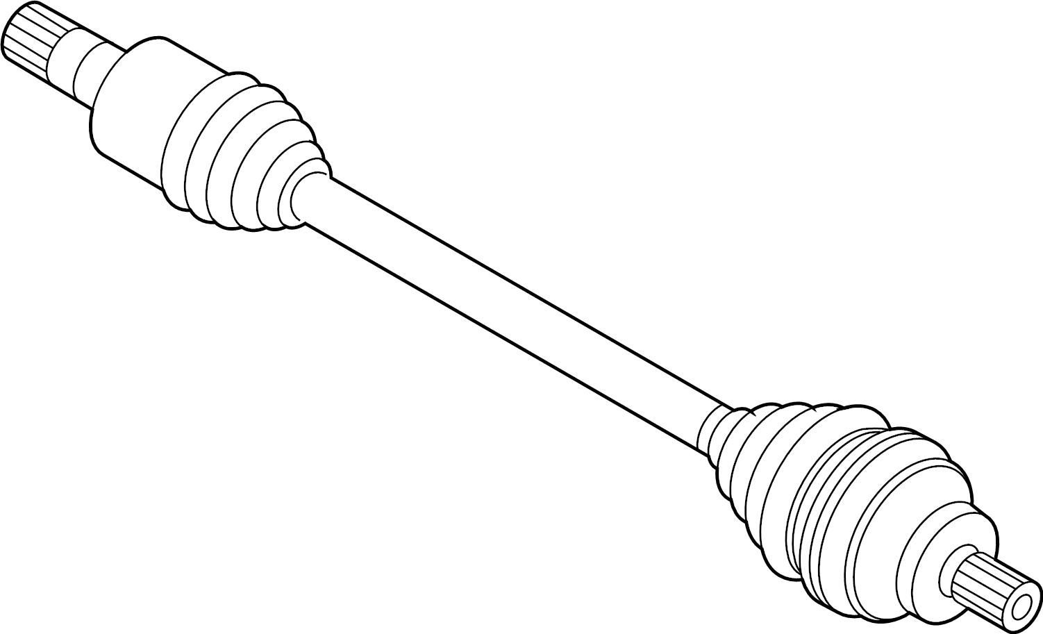 Axle Assembly 1EK-501-204