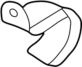 Bracket 1J0-411-336-D - View 2