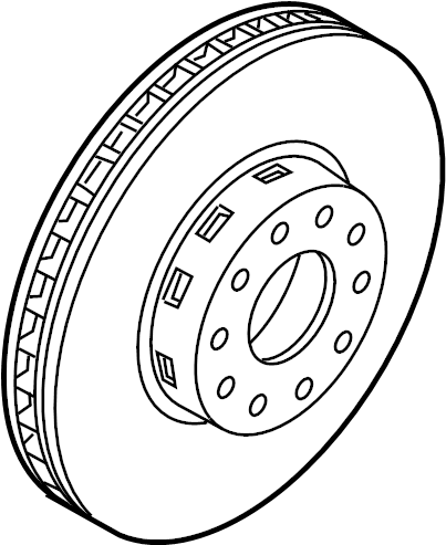 Brake Rotor 4E0-615-301-P - View 3