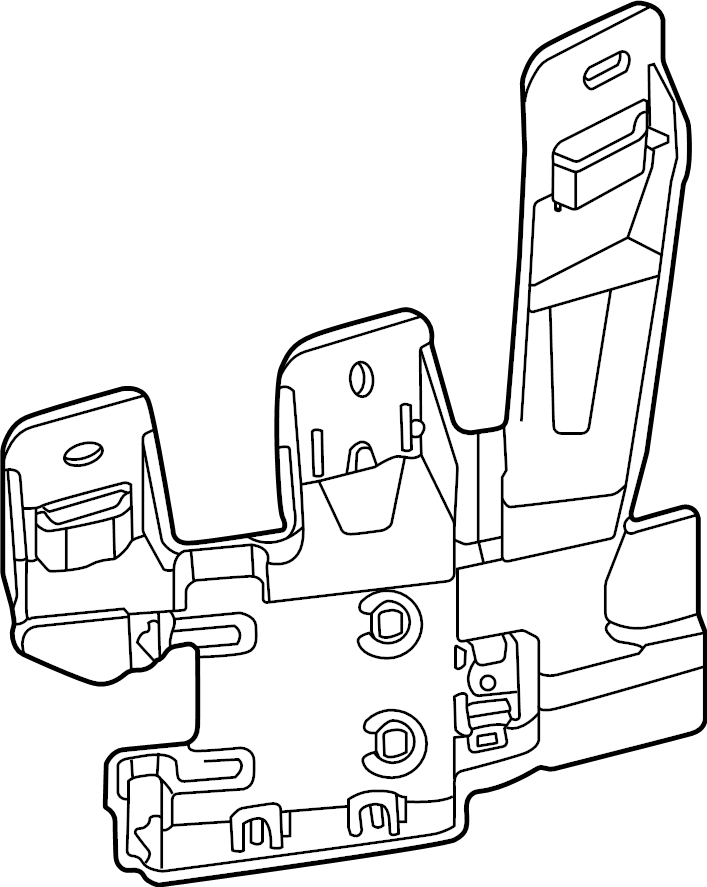 Blind Spot Radar Mount Bracket 11A-907-455 - View 2