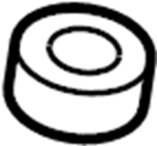 Power Brake Booster Vacuum Pump Insulator 8E0-614-177-A - View 2