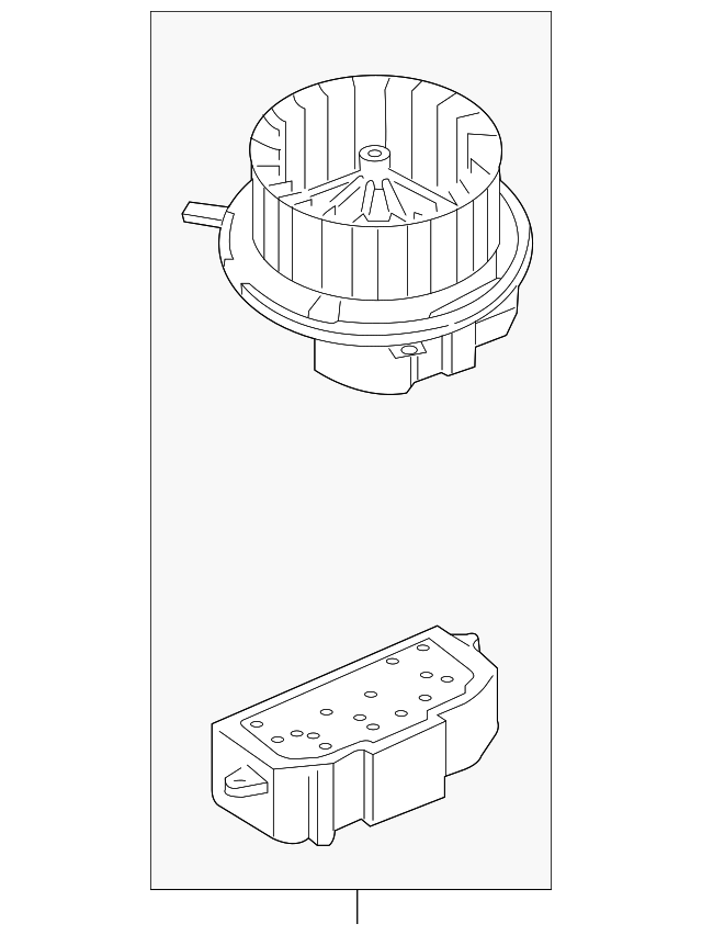 Blower Motor 561-820-015-E - View 3