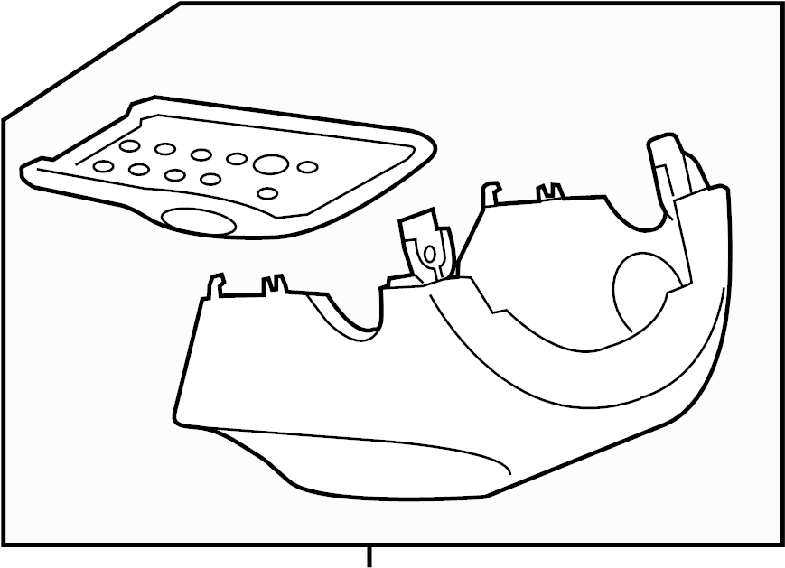 Lower Column Cover 561-858-559-D-82V