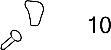 Cover Clip 8E0-881-090-4PK