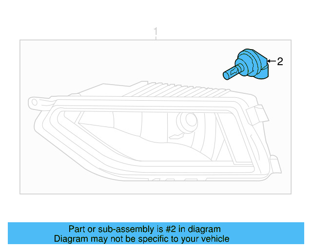 Fog Lamp Bulb N-105-295-01