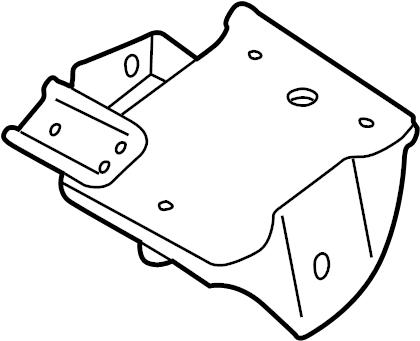 Axle Beam Bracket 1H0-501-543-A - View 6
