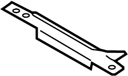 Rear Shield 1K0-201-308-L - View 2