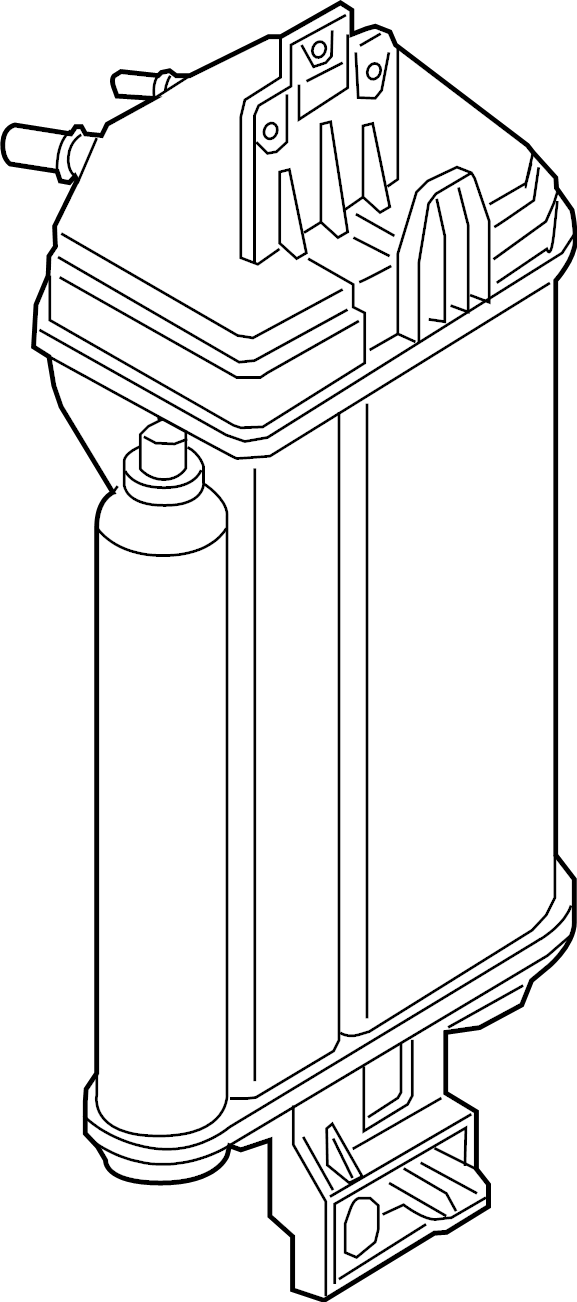 Vapor Canister 3Q0-201-797-A - View 3