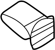 Upper Quarter Trim Clamp 8P0-867-276-A - View 3