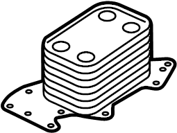 Oil Cooler 059-117-021-K - View 2