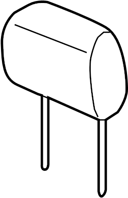 Headrest 1K0-881-901-AM-WLW