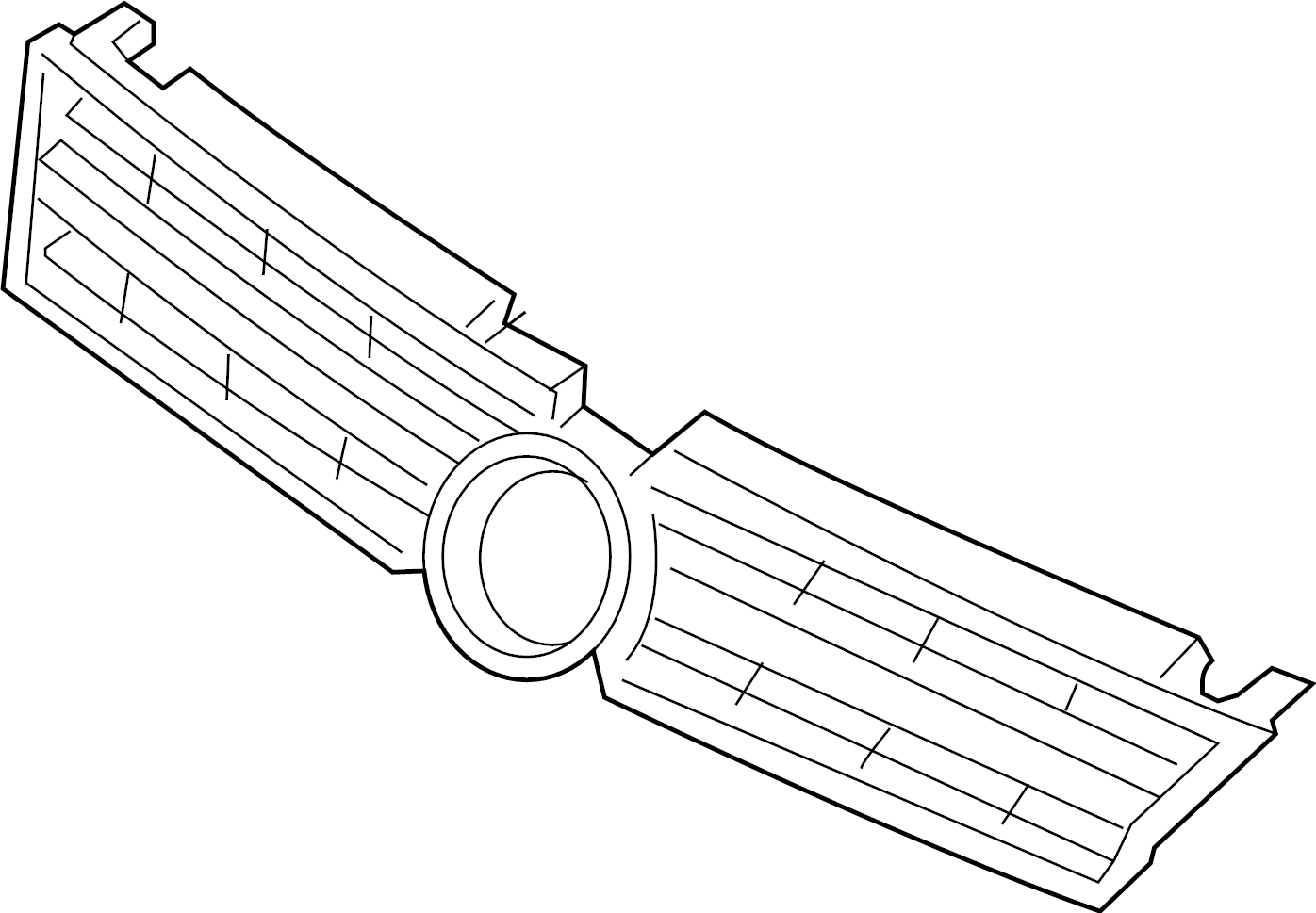 Grille 7P6-853-651-J-ZLL