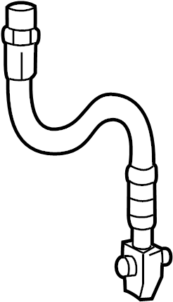 Brake Hose 1J0-611-701-N - View 2