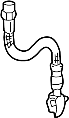 Brake Hose 1J0-611-701-N - View 3