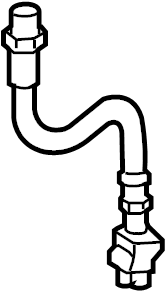 Brake Hose 1J0-611-701-N - View 6