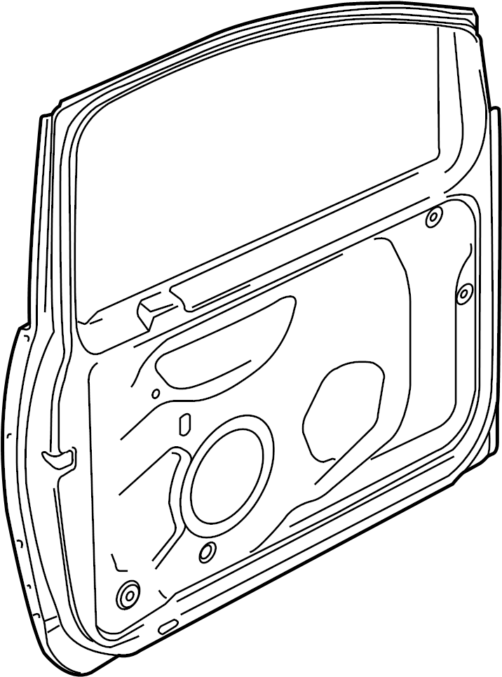 Door Frame Assembly 1K3-831-301-AB - View 3