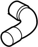 Upper Hose 3C0-121-101-H - View 3