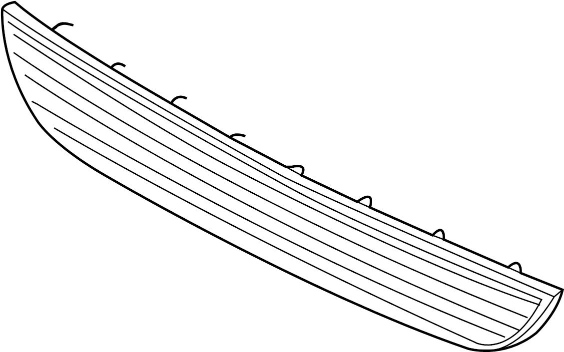 Lower Grille 1K9-853-677-A-9B9 - View 10