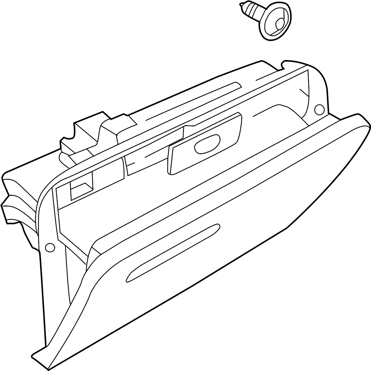 Glove Box Assembly 5C1-857-097-F-82V - View 3