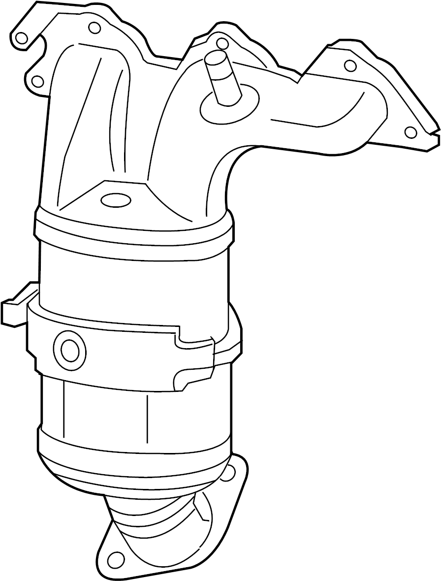 Catalytic Converter 7B0-253-019-N