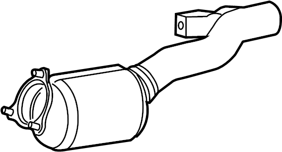 Exhaust Pipe 7P0-253-209-G - View 2