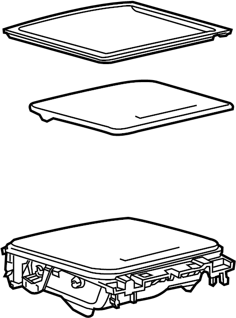 Storage Tray 561-863-284-AR-EPX - View 3