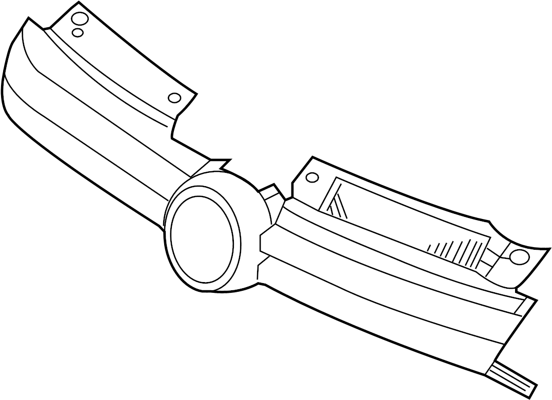 Upper Grille 1K9-853-651-F-QWA
