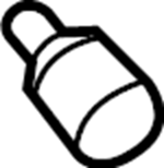 Glove Box Frame Buffer 3C0-857-145-A - View 3