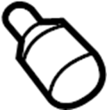 Glove Box Frame Buffer 3C0-857-145-A - View 2