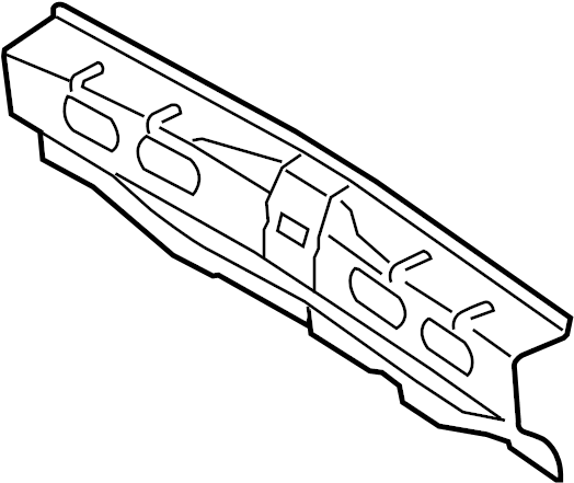 Rear Body Panel 3C5-813-311 - View 2