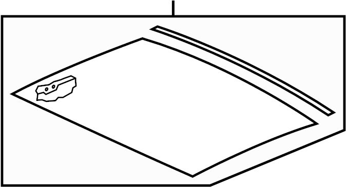 Sunroof Glass 3C8-877-051-A